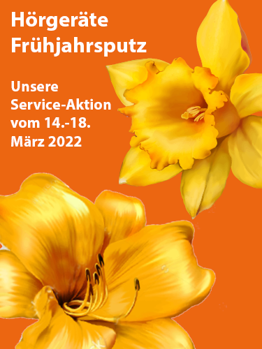 Hörgeräte Frühjahrsputz 2022